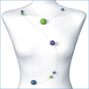 Kollektion "PLANETEN" · DOPPELCOLLIER